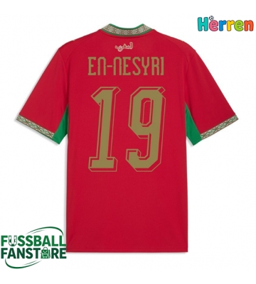 Marokko Youssef En-Nesyri #19 Replik Heimtrikot WM 2026 Kurzarm